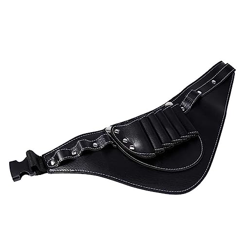 Gogogmee Scissors Hair Cutting Barber Bag for Hair Stylist Cross Body Pouch Combs Storage Fashionable Pouch