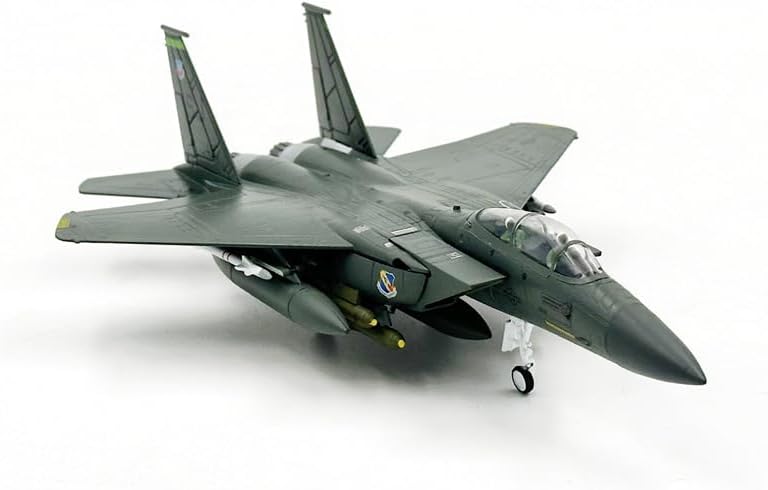 1:100 Us Military F-15E Fighter Jet Model, Gulf War Mig24 Killer, Alloy Airplane, Metal Diecast Aircraft, Simulation Model, Home Decor.