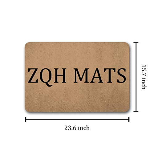 ZQH-IndoorDoor-Mats-Shalom-Sweet-Home-Doormat-Monogram-Welcome-for-Entrance-Way-236-X-157-in-Non-Woven-Fabric-Top-with-a-Anti-Slip-Rubber-Back-Door-Rugs-Personalized-Doormat ZQH IndoorDoor Mats Shalom Sweet Home Doormat Monogram Welcome for Entrance Way 236 X 157 in Non Woven Fabric Top with a Anti Slip Rubber Back Door Rugs Personalized Doormat