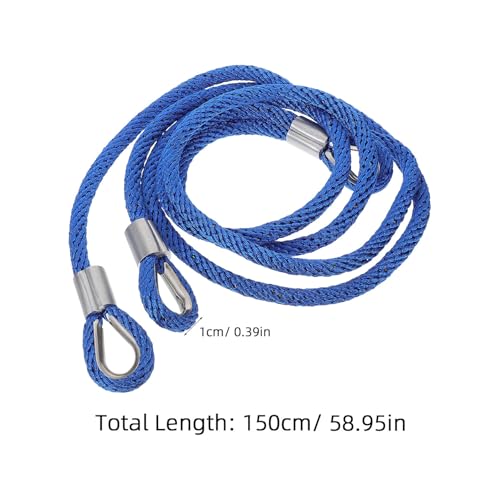 Corde de balançoire ajustable nylon accessoire suspendu jeux extérieur hamac - 3