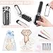 Bridal Emergency Kit 40+ Wedding Day Essentials Survival Set for Bride & Bridal Party (White)
