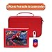 LTGEM Case Compatible with Lexibook Spider-Man/Unicorn/Disney Princess/Disney Stitch Laptop, Red(Case Only)