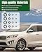 eosorssa 353102GGA0 Fuel Injector Seal Repair Kit(4 Sets) Fit for Hyundai Sonata 2.4L 2015-2017 Fit for Kia Sorento 2.4L 2016-2018 Replace 35310-2GGA0 35310-2GGA1