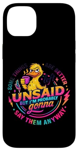 Some Things Are Better Left Unsaid Duck [A X}zP[X iPhone 14 Plus p