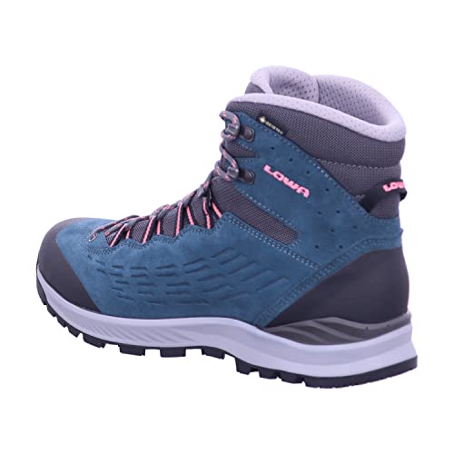 Lowa Damen Wanderschuhe Explorer II GTX Mid Ws 220764 Petrol/Rose 38