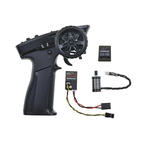 furitek Monster BRUSHLESS Power System for TRX-4MT - Remote Control Car, RC Car, RC Monster Truck 1/18 Scale TRX4MT Electronics (FUR-2381) (ESC, Motor & TX/RX)