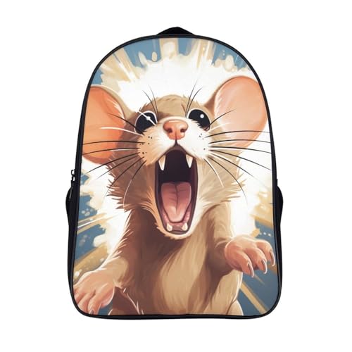 Mochila infantil de Mouse en 3D para colegio y viajes 40x28x16cm