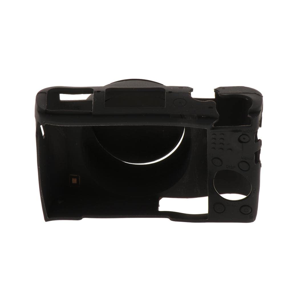 Silicone Case Cover Skin for Sonny DCS-RX100 M3/4/5 Camera Holder Housing Shell Comfortable Feeling Black-picture-17