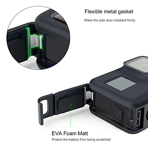 Puerta de batería GoPro Hero 8 ideal para vlogging y vídeos de larga duración en ruta 4