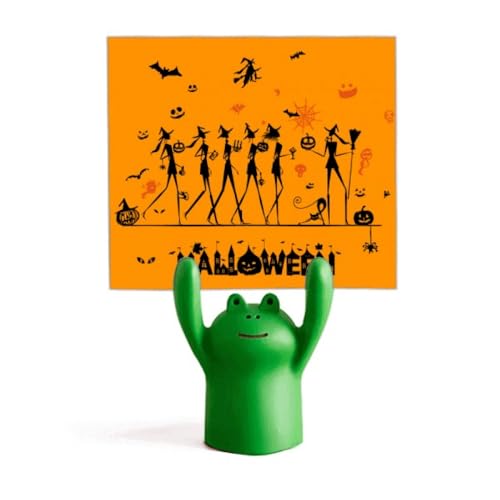 Support de mémo de sorcière à longues pattes à offrir pour Halloween