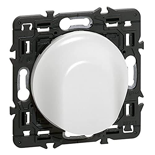 LEGRAND - Sortie de Câble Céliane - Avec Serre-Câble - Pour Câbles Ø5mm à Ø13mm - Connexion par Câble 2,5 mm² - Fabriqué En France - Blanc