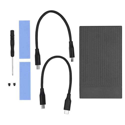 Caja externa dual para SSD M.2 NVMe aluminio USB 3.2 miniatura 7