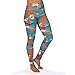 Zubaz Damskie Nfl damskie legginsy do malowania Zubaz NFL Miami delfiny damskie pomarańczowe/marina, małe Miami Delfiny XS