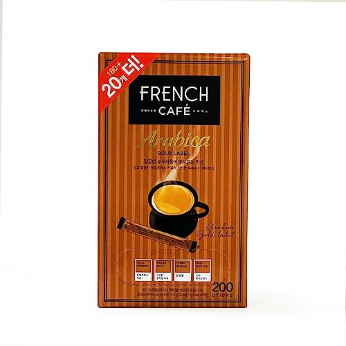 Namyang French Cafe Arabica Gold Label Instant Coffee Mix (200 Sticks) #TOP1