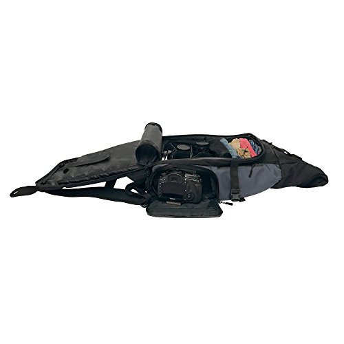 PRVKE Travel and DSLR Camera Backpack with Laptop/Tablet Sleeve and Rain Cover - Rugged Photography Bag - Photography Bundle (31 L, Aegean Blue)