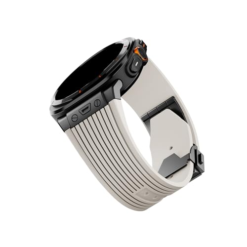 Bracelet silicone pour Samsung Galaxy Watch Ultra 47mm noir