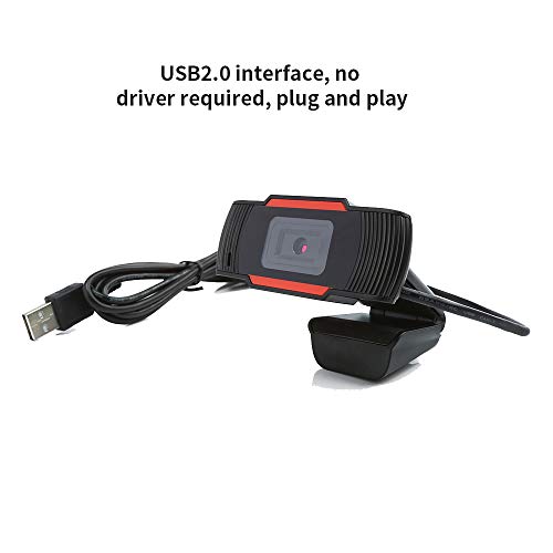 Andoer HXSJ A870 USB Webcam 480P com foco fixo Web Camera Microfone de absorção de som integrado par