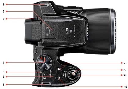 Fujifilm S9900W S9950W 16MP Wi-Fi 50X Optical Zoom Full HD Video Camera Black (Renewed)