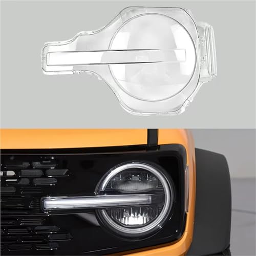 Lentille projecteur Ford Bronco 2021-2023 cache phare transparent - 3