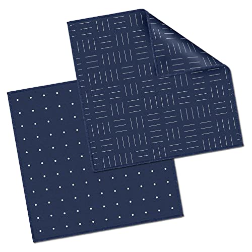 Chiffon microfibre en lot de 2 / lingettes lunettes/chiffons de nettoyage de lunettes avec motif Cover