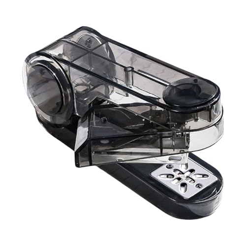 デスクホッチキスオフィス 360 度回転デスクトップスイベル 25 シート容量学校事務用品