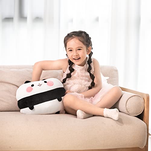 GAGAKU Plüschkissen 30cm Plüschtier Kuscheltie für Kinder Erwachsene süßes Stofftier Geschenk für Geburtstag Jahrestag (Panda)
