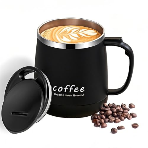 VPRO Kaffeebecher 350ml - Doppelwandiger Vakuum-Isolierbecher aus...