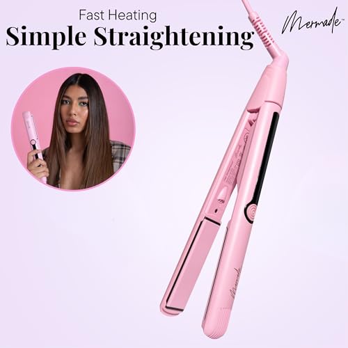Plancha de Pelo Cerámica Mermade 1.1" Rosa miniatura 2