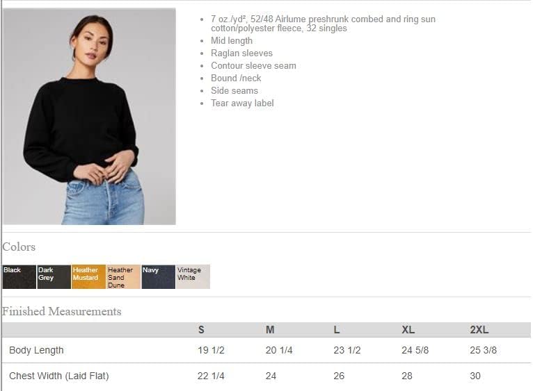 INK STITCH Women 7505 Custom Printing Logo Images Texts Cropped Pullover Fleece Sweatshirts - Image 4