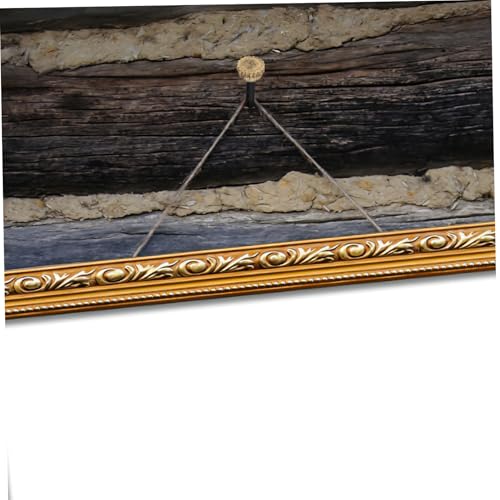 Image of KICHOUSE 20Pcs Decorative Copper Nails for Wall Mounting Stylish Frame Nails for Pictures and Artwork Reliable and Strong Picture Hanging Hardware for Decor