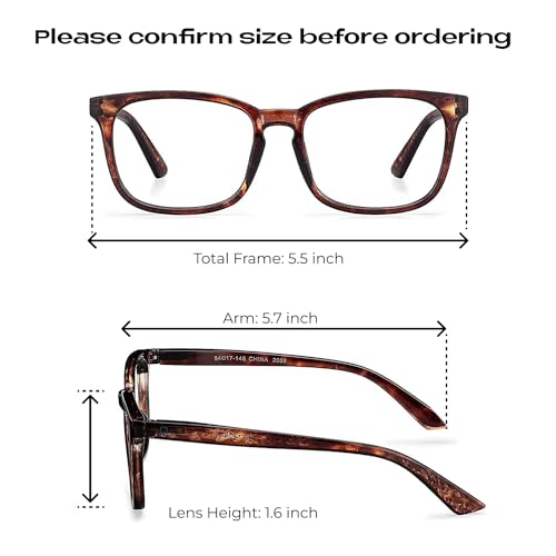 Image of Readerest Blue Light Reading Glasses - Lightweight Computer Glasses w /Spring Hinges - UV Protection, Anti Glare & Eye Strain