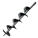 Hiltex 10246 6"x30" Steel Gardening Auger Bit | For Planting Bedding, Bulbs, Seedlings | 3/4" Shaft