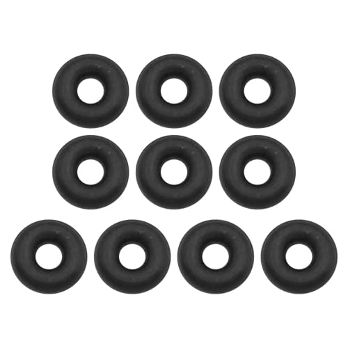 Juego de juntas tóricas de goma a prueba de fugas, 10 piezas, repuesto para tanque de buceo, anillos resistentes a la presión, construcción resistente, para buceadores, instructores, exploradores