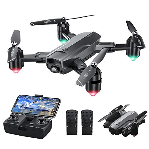 Drone Pliable avec Caméra 1080P - Dragon Touch DF01 Drone Quadricoptère avec télécommande Wi-Fi FPV pour Enfant Adulte Débutant Cover