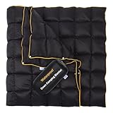 Lvkiss Manta de camping 100% plumón de pato, viajes y campamento al aire libre