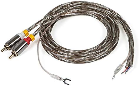 Pro-Ject Connect it RCA E, Semi-balanced phono interconnect cable with earth leads, 123cm