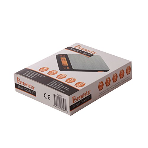 Brewista Smart Scale II for Espresso and Kitchen scale - 2000 grams (BSSRB2)
