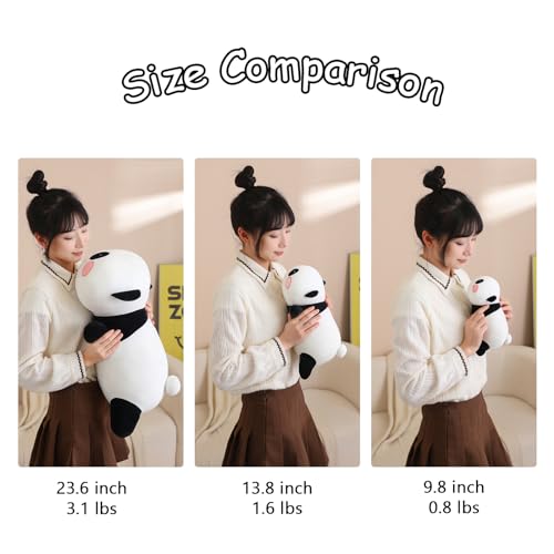 image for SQEQE Weighted Panda Plush, Weighted Panda Stuffed Animal, Cute Plushi
