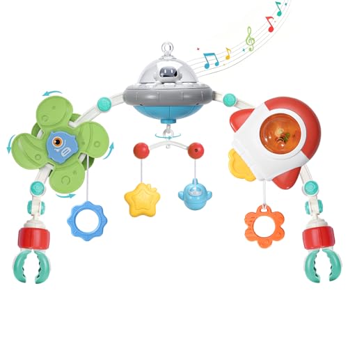 GONINO Baby Stroller Arch Toy Musical Car Seat Toy for Infants