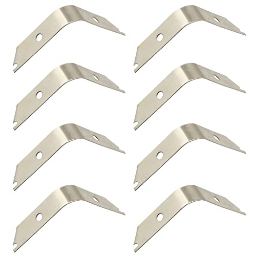 Image of 30PCS Photo Frame Hanging Tools, Stainless Steel Picture Frame Spring Retaining Clips Spring Clips