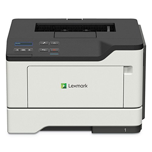 Lexmark 36S0100 MS321dn Compact Laser Printer, Monochrome, Networking, Duplex Printing, Grey
