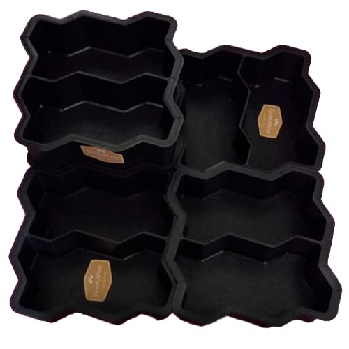 Forma Dupla Intertravada Molde 16 Faces 04cm - 24x10x04cm GuaruShop