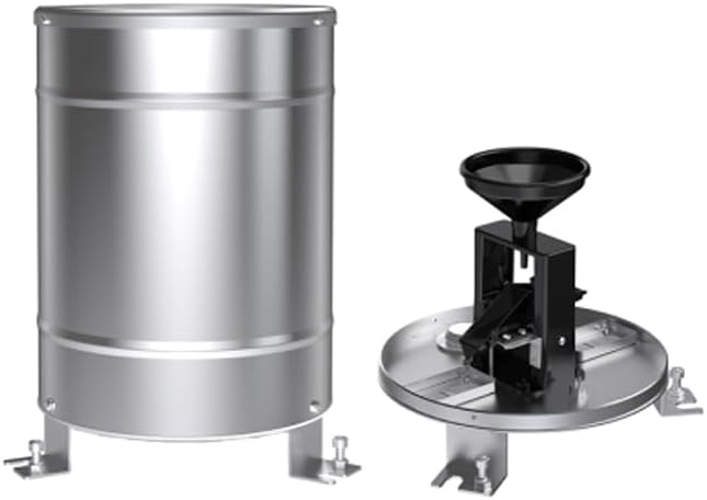 XS-RS02 Tipping Bucket Rain Gauge RS485 Bottom Stainless Steel Single Tipping Bucket Type B 304 Stainless Steel Shell for Flood Control (XS-RS02-Pulse)