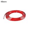 3 M / 5M DIY Auto bumper zelfklevende rode decoratieve strook verdikt PVC Materiaal om te voorkomen dat het lichaam…
