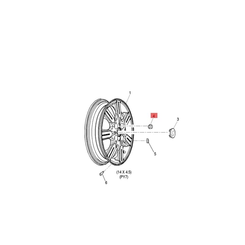 Amazon.com: 94837389 12mm / 15mm Wheel hub nut Aluminum Alloy 