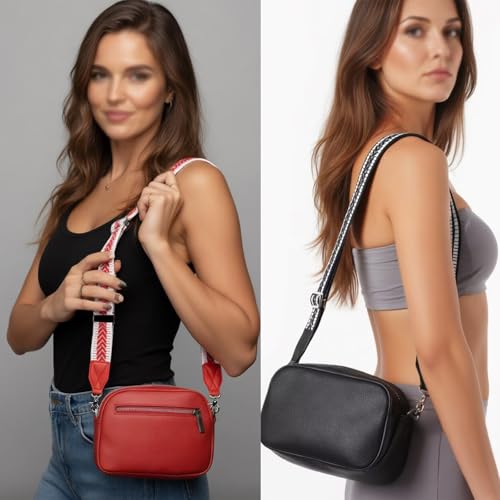 Image of LEMEDE Purse Strap Replacement Crossbody 1.5 inch Wide Shoulder Strap Adjustable Straps Handbag Strap Replacement Belts