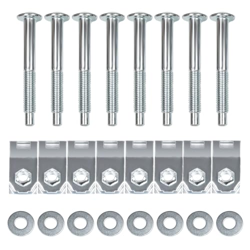 BUSID 924-311 Truck Bed Nut Hardware Kit Compatible with 1999-2016 Ford F250 F350 F450 F550 Super Duty Replaces W706640S900 W706641S900 W708770S436 XC3Z9900038AA by BUSIDN - Used condition - US$21.91