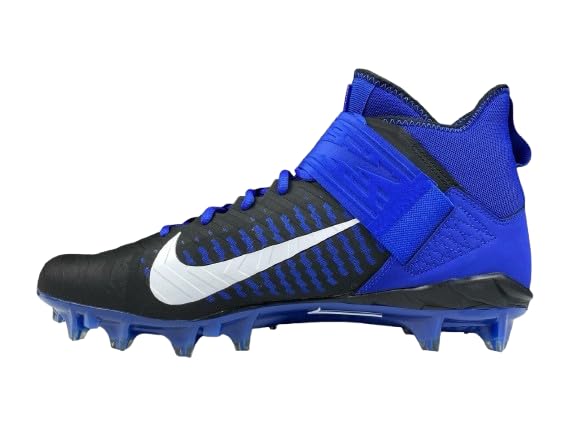 Image of Nike Men's Alpha Menace Pro 2 D Football Cleats - Black /White,7M US