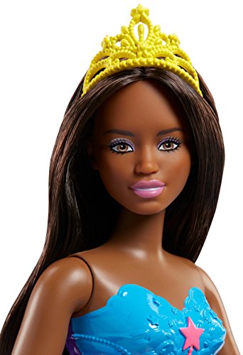 Muñeca Barbie Dreamtopia Princesa Rainbow Cove, Morena miniatura 2