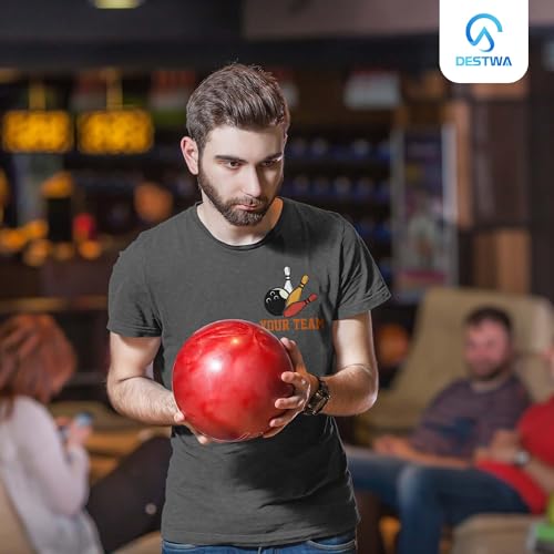 Personalized Bowling Shirt with Name – Vintage Team Style, Unisex for Men & Women4